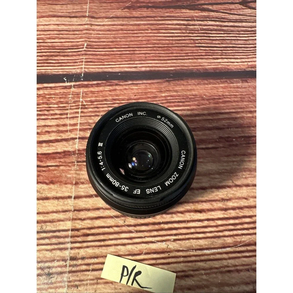 Canon Zoom lens EF 35-80mm f4-5.6 III Lens Canon EF (EOS) DEFECTIVE FOR PARTS